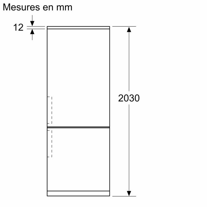 KGN392LCF Combiné Pose Libre Avec Congélateur En Bas | Bosch BE